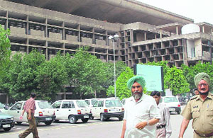 The Punjab and Haryana High Court, Chandigarh. 