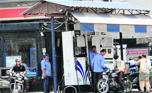 The hike in fuel prices has left the city residents fuming this time again. 