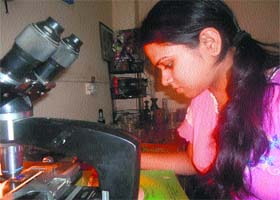 Nidhi Anand of Nowshera in Rajouri district has been working on diversity of mushroom cultivation