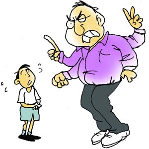 They believe in the dictum of spare the rod and spoil the child