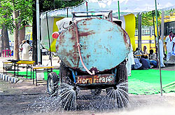 The MCB would be supplying water from the sewage treatment plant at the cost of Rs 50 to Rs 100 per tanker