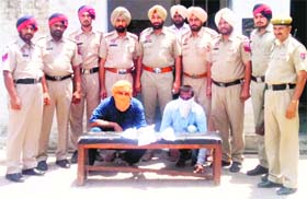The accused in police custody