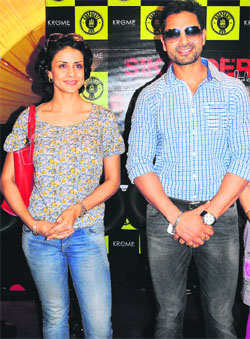 Gul Panag and Kartar Cheema