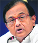 Finance Minister P Chidambaram 