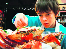 A still from Junior MasterChef
