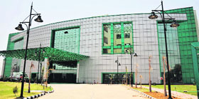 A view of the Super Specialty Hospital in Jammu.