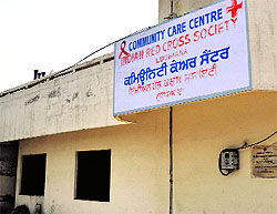 The site where the de-addiction centre is set to open in Ludhiana