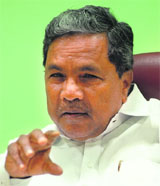 Siddaramaiah, Karnataka Chief Minister.