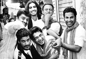 Members of the Sufi rock band Highway-61