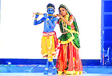 A couple in Indias Dancing Superstar