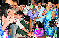 The cast and crew of Amita ka Amit