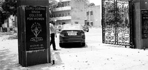 Guru Gobind Singh College for Women, Sector 26, Chandigarh.