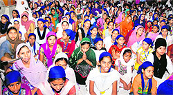 Children attend a summer camp at a gurdwara in Jalandhar