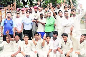 The Himalayan Cricket Academy team that won the second Rattan Chand Memorial Cricket Tournament in Dehradun on Tuesday