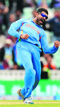 Ravindra Jadejas 5/36 is the best ever performance by an Indian bowler in the Champions Trophy. 