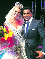 Sameer Vashisht during Mr and Ms Magnificent-2013 in Melbourne
