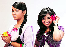 A still from Sapne Suhane Ladakpan Ke