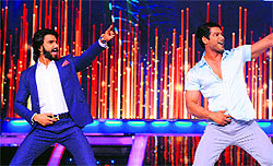 Ranvir Singh (L) and Sidharth Shukla in Jhalak Dikhhala Jaa