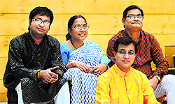 Chiranjit Mukherjee, Kavita Mukherjee, Kaushik Mukherjee & Manab Mukherjee