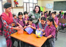 The schools run by the society run on donations received from the public