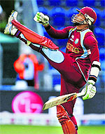 West Indies were shattered as the rain and Duckworth Lewis system denied them the all-important victory