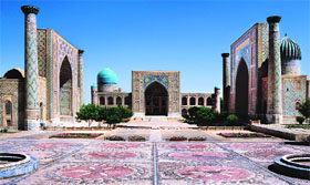 Registan Square in Samarkand 