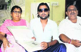 Chetan Sharma, who lost an eye six years ago, shares his grief in Jalandhar