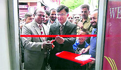 The post office being inaugurated at Verinag on Sunday