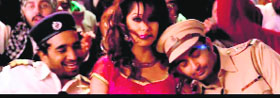 Geeta Zaildar in Burrahh and an item song from Oye Hoye Pyar Ho Gaya