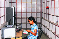 The Jan Aushadhi centre at the GMSH in Sector 16, Chandigarh, hardly has any stock of medicines. Tribune photo: S Chandan