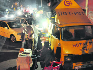 Street food has become a hot favourite with residents of Ludhiana. 