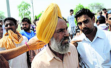 The grieving father of the deceased youth
