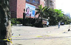 A vacant site along Ferozepur Road which will be converted into a paid parking lot