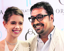 Kalki Koechlin and Anurag Kashyap