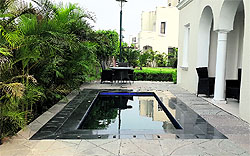 Rejuvenating home pools can be designed according to the space available. Keeping the architecture and landscape in mind one can design a pool that blends into your home