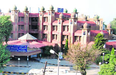 The Jallianwala Bagh Martyrs Memorial Civil Hospital in Amritsar.