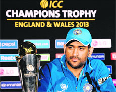 MS Dhoni will look to add Champions Trophy to his collection of silverwares. Its the only significant title missing in his kitty. 
