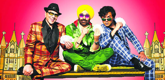 Yamla Pagla Deewana2 once again saw the coming together of Dharmendra, Sunny and Bobby 
