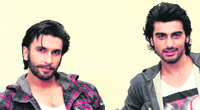Ranveer Singh (L) & Arjun Kapoor