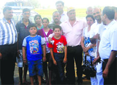 The survivors at Ahmedgarh.