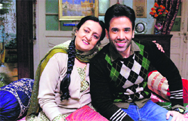 Dolly Ahluwalia with Tusshar Kapoor
