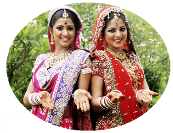 sister act: (L-R) Shefali Sharma and Neha Bagga