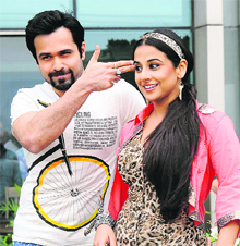Emraan Hashmi and Vidya Balan