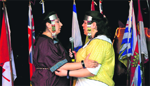 Kathy Kettler and Kendra Tagoona