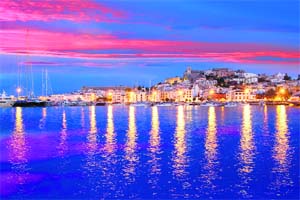 Ibiza has a pulsating night life