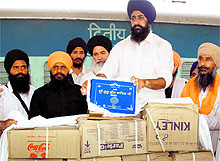 The seized material in Amritsar