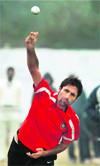ON A HIGH: Parvez Rasool