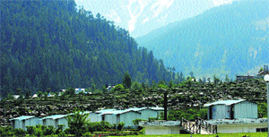 A panoramic view of Bhaderwah.