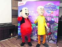 Movie time: A still from Motu Patlu in Wonderland