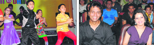 Children showcase their dancing skills at Dancing Star, a talent hunt show; and dancer-cum-actor Binny Sharma (right) watches performances in Amritsar on Sunday. 